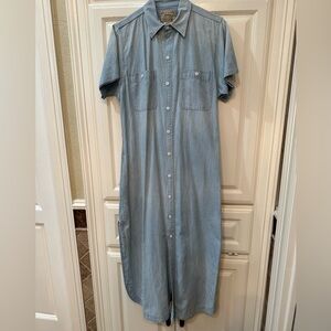 Light Blue Denim Shirt Dress by Polo Ralph Lauren